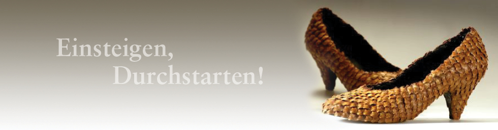 Einsteigen, Durchstarten